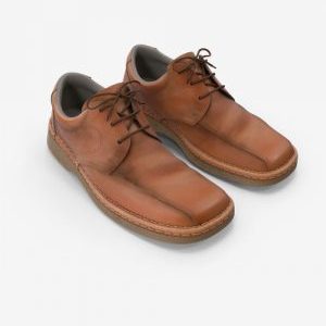 Zapatos de cuero motivado exclusivos